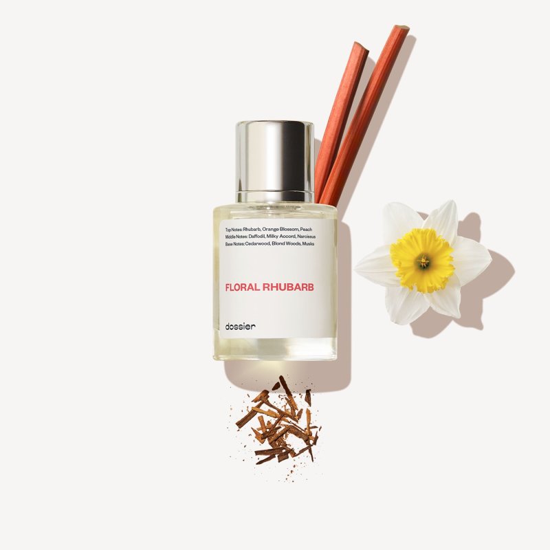 DOSSIER FLORAL RHUBARB EAU DE PARFUM MARC JACOBS INSPIRED PERFECT FOR WOMEN 1.7 OZ