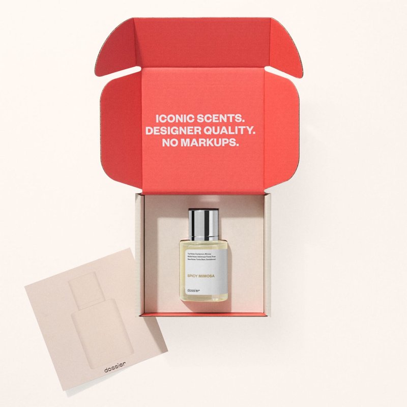 DOSSIER SPICY MIMOSA EAU DE COLOGNE 1.7 OZ INSPIRED BY JO MALONE'S MIMOSA & CARDAMOM UNISEX PERFUME