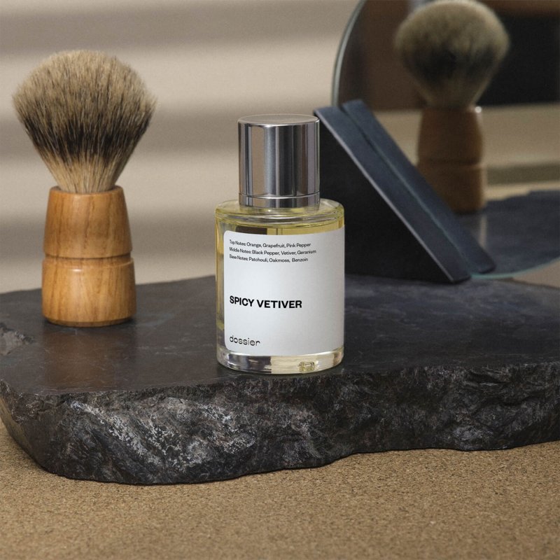 DOSSIER SPICY VETIVER EAU DE TOILETTE 1.7 OZ INSPIRED BY TERRE D'HERMES COLOGNE FOR MEN