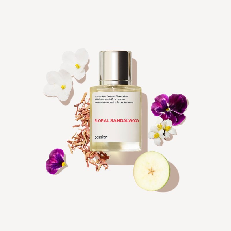 DOSSIER FLORAL SANDALWOOD EXTRAIT DE PARFUM INSPIRED BY MFK AMYRIS FEMME PERFUME FOR WOMEN 1.7 OZ