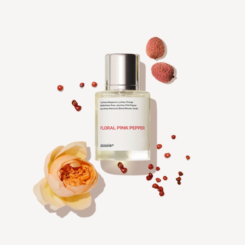 DOSSIER FLORAL PINK PEPPER EAU DE PARFUM - MISS DIOR CHERIE INSPIRED PERFUME FOR WOMEN 1.7 OZ