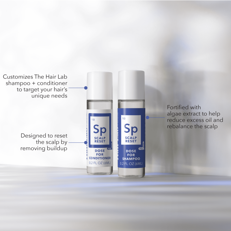 HAIR LAB SCALP RESET DOSE SET ALGAE EXTRACT PURIFY HAIR 2 X 0.2 OZ.