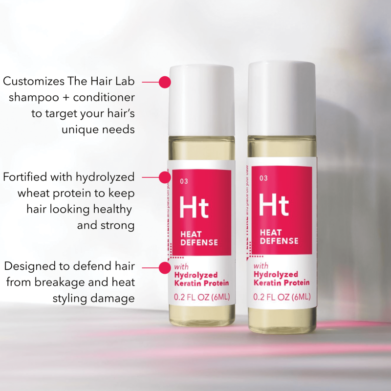 HAIR LAB HEAT DEFENSE DOSE SET HYDROLYZED WHEAT PROTEIN 2 X 0.2 OZ