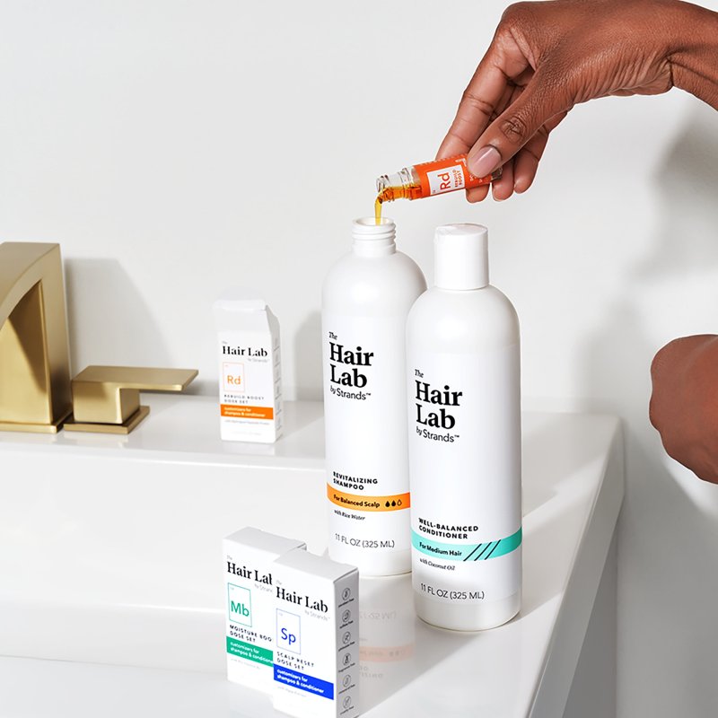 HAIR LAB COLOR PROTECT SHAMPOO CONDITIONER DOSE SET GINKGO BILOBA LEAF EXTRACT PRESERVE HAIR 2 X 0.2 OZ.
