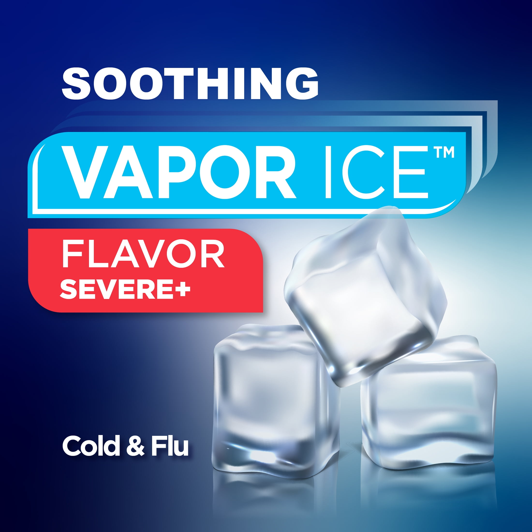 EQUATE NIGHTTIME VAPOR ICE SEVERE COLD FLU COATED CAPLETS 24 COUNT