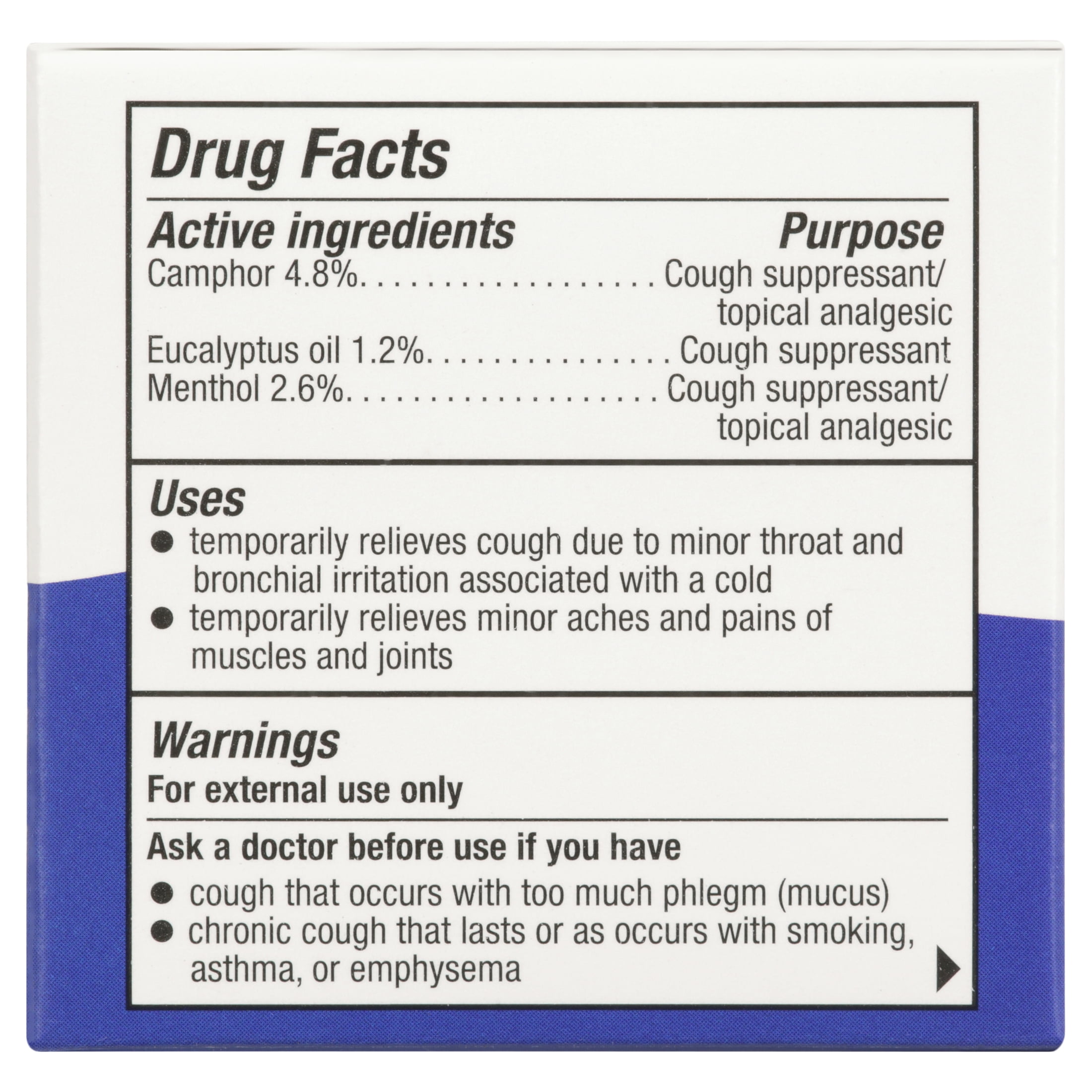 EQUATE CHILDRENS VAPORIZING RUB OINTMENT 1.76 OZ FOR QUICK RELIEF