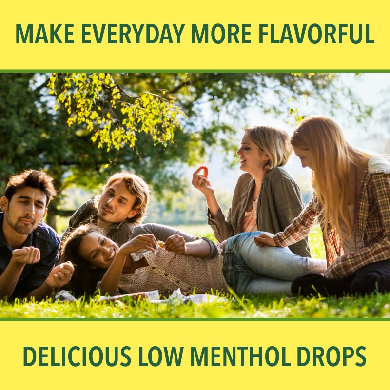 RICOLA SUGAR FREE LEMON MINT THROAT DROPS REFRESHING THROAT RELIEF ORAL ANESTHETIC 105 COUNT