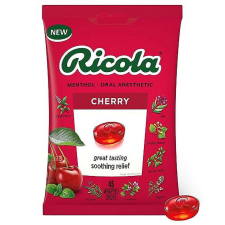 RICOLA CHERRY THROAT DROPS 45 COUNT - SOOTHING HERBAL RELIEF