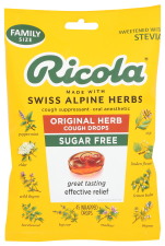 RICOLA COUGH DROP THROAT LOZENGES ORIGINAL HERB FLAVOR 45 COUNT PACK OF 3