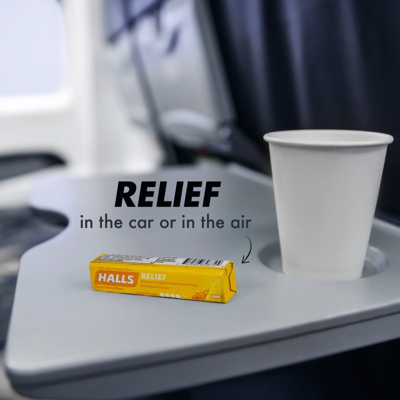 HALLS HONEY LEMON RELIEF COUGH DROPS 9 PACK