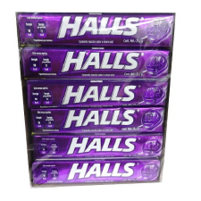 HALLS COUGH DROPS 9CT MORA AZUL 12-PACK COLD ALLERGY CHEAP WHOLESALE DISCOUNT BULK PHARMACY WINTER