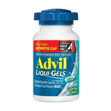 ADVIL LIQUIGELS PAIN RELIVERS FEVER REDUCER LIQUID FILLED CAPSULES 200MG IBUPROFEN 160 COUNT