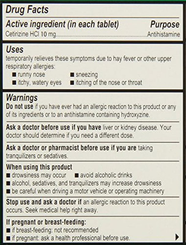 ZYRTEC CHILDRENS ALLERGY DISSOLVE TABLETS CITRUS 12 COUNT