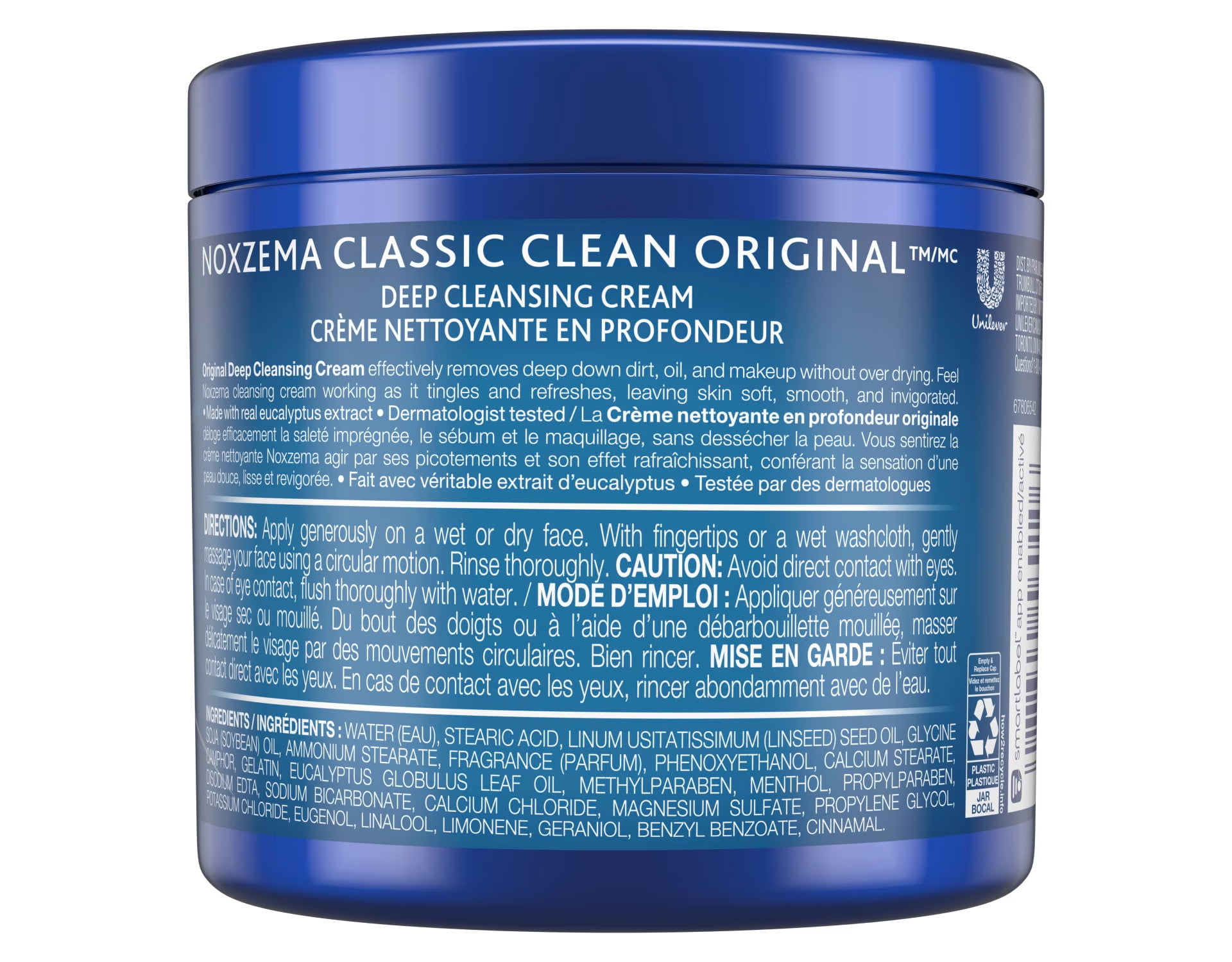 ZYRTEC NOXZEMA ORIGINAL CLEANSING CREAM 12OZ 6 PACK