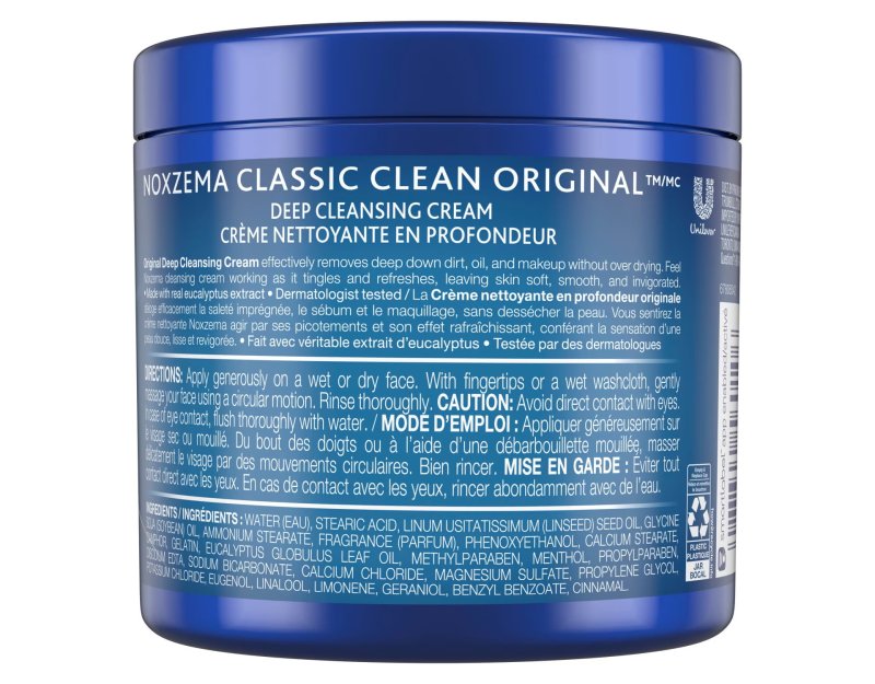 ZYRTEC NOXZEMA ORIGINAL CLEANSING CREAM 12OZ 6 PACK