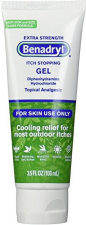 BENADRYL ITCH STOPPING OUTDOOR GEL 3.5 OZ 8-PACK COOLING RELIEF