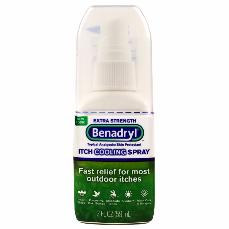 BENADRYL EXTRA STRENGTH ITCH RELIEF SPRAY 2 OZ PACK OF 4
