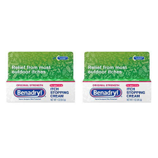 BENADRYL EXTRA STRENGTH ANTI-ITCH CREAM WITH HISTAMINE BLOCKER & ZINC - 1 OZ