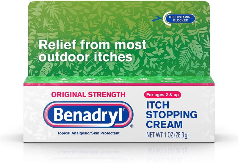 BENADRYL ITCH STOPPING CREAM ORIGINAL STRENGTH 1 OZ 2 PACK