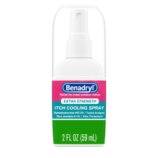 BENADRYL EXTRA STRENGTH ANTI ITCH COOLING SPRAY TRAVEL SIZE 2 FL OZ