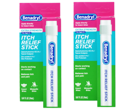 BENADRYL ITCH RELIEF STICK 0.47 OZ PACK OF 2 TWIN PACK