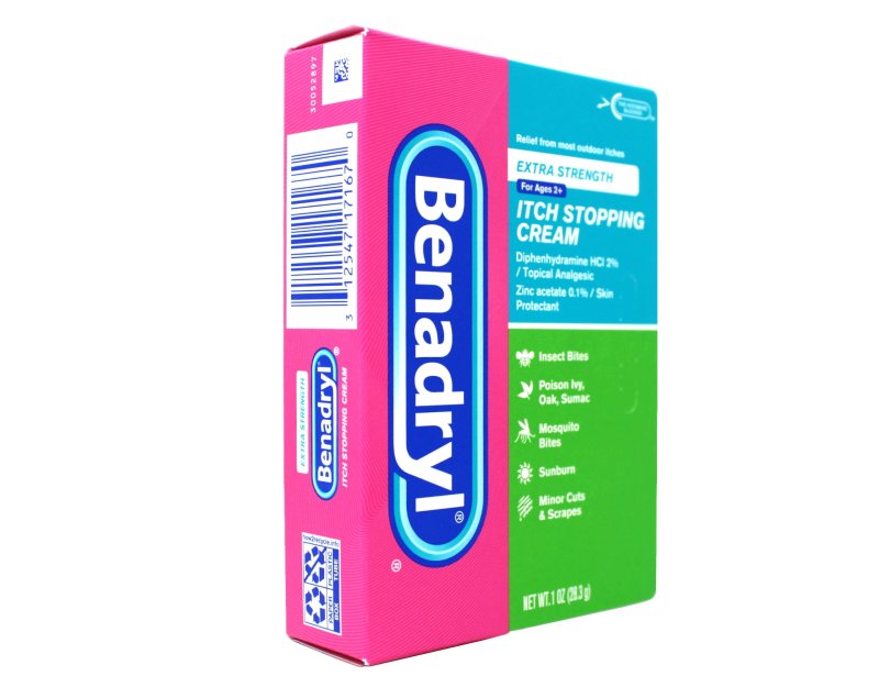 BENADRYL EXTRA STRENGTH ITCH STOPPING CREAM PACK OF 2