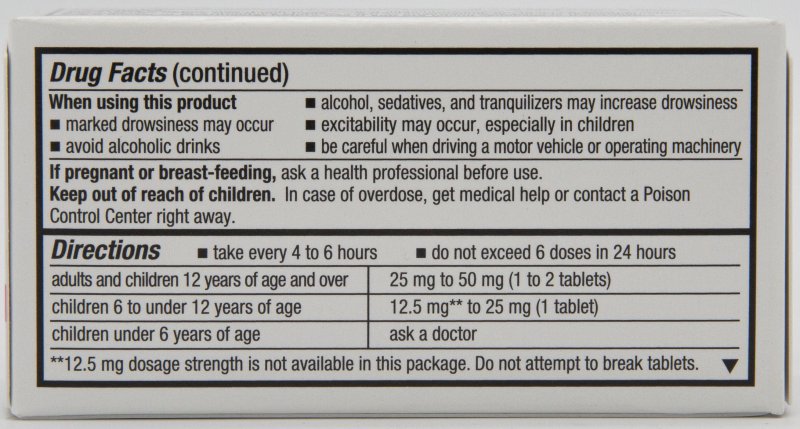 BENADRYL  QUALITY CHOICE ALLERGY COMPLETE 100 TABLETS 3 PACK