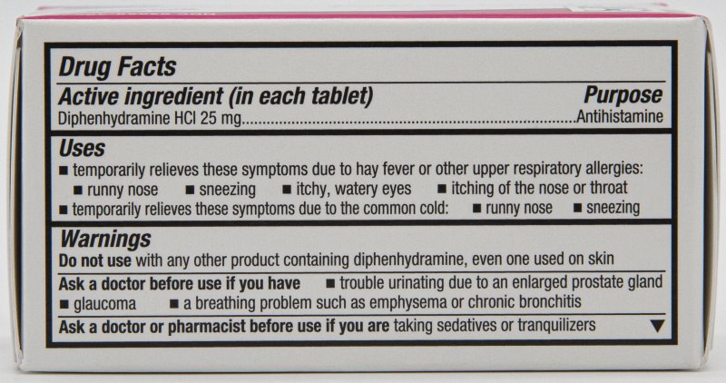 BENADRYL  QUALITY CHOICE ALLERGY COMPLETE 100 TABLETS 3 PACK