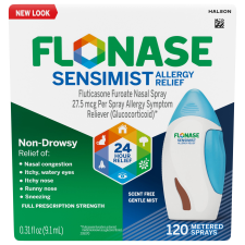 FLONASE SENSIMIST NASAL SPRAY 120 SPRAYS ALLERGY RELIEF NON-DROWSY DECONGESTANT MEDICINE