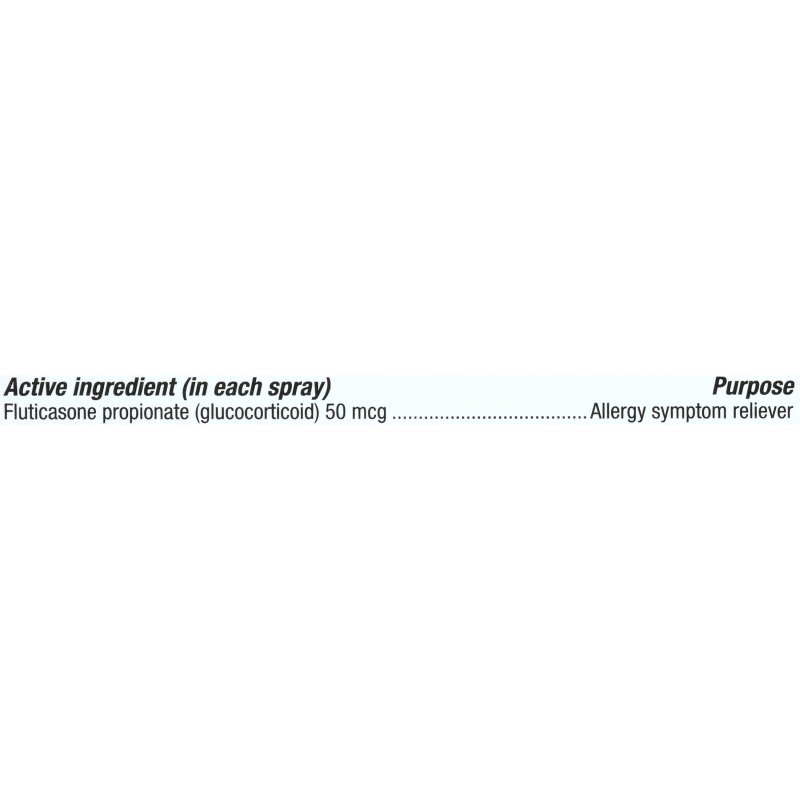 FLONASE ALLERGY RELIEF 3 BOTTLES FOR ALLERGY RELIEF