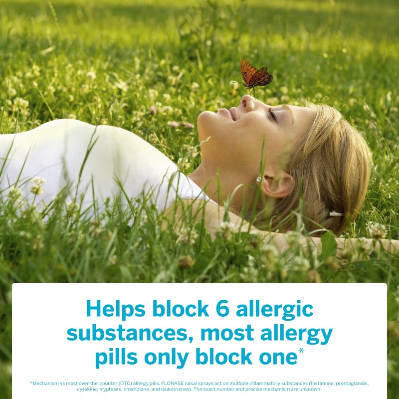 FLONASE SENSIMIST ALLERGY RELIEF NASAL SPRAY NON-DROWSY MEDICINE - 60 SPRAYS