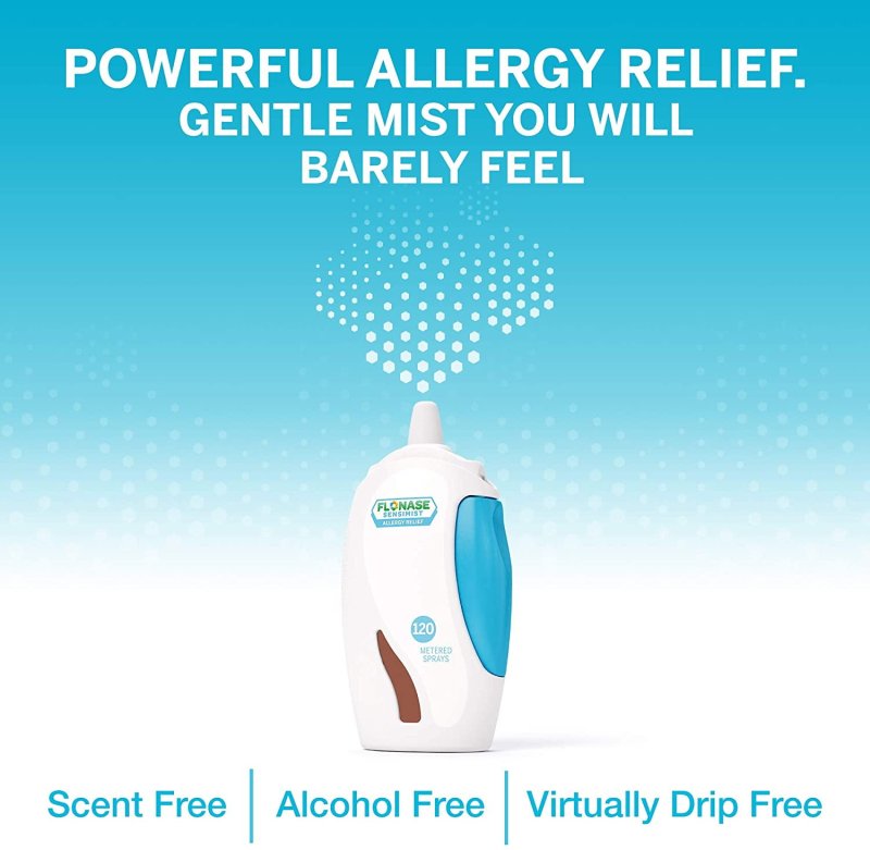 FLONASE SENSIMIST ALLERGY RELIEF NASAL SPRAY NON-DROWSY MEDICINE - 60 SPRAYS