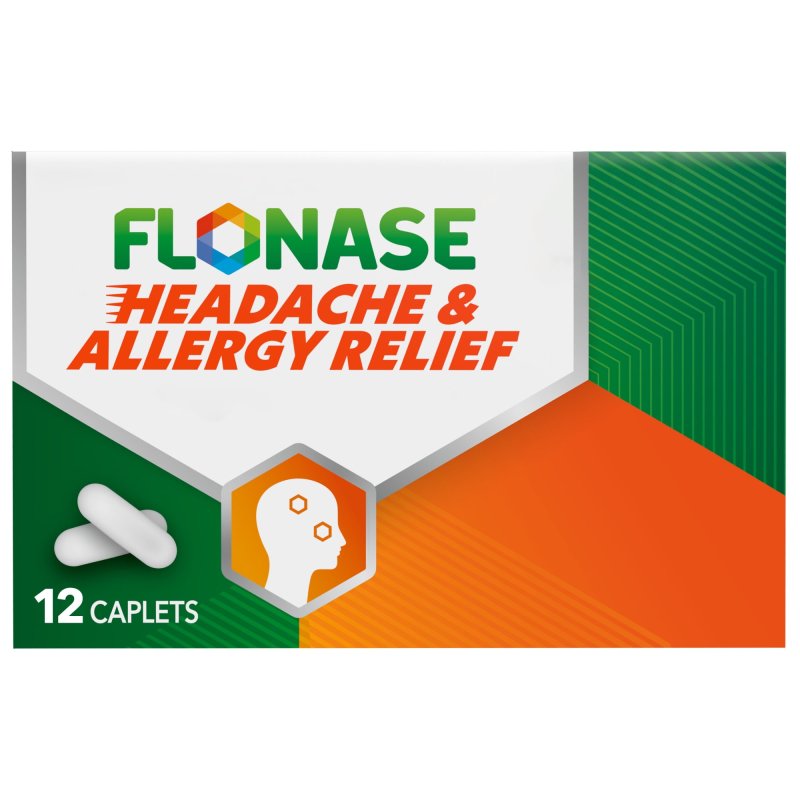 FLONASE HEADACHE ALLERGY RELIEF CAPLETS 12 CAPLETS