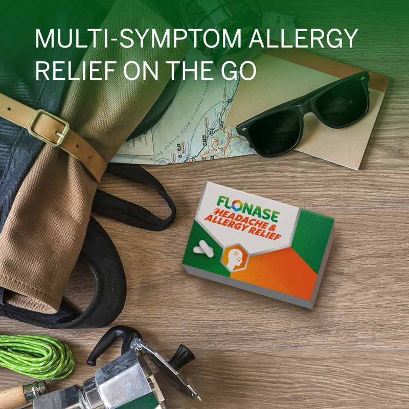 FLONASE HEADACHE ALLERGY RELIEF CAPLETS 12 CAPLETS