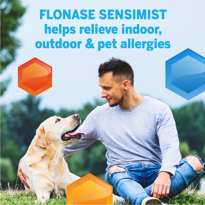 FLONASE SENSIMIST ALLERGY RELIEF SPRAY NON DROWSY MEDICINE 120 SPRAYS 3 PACK