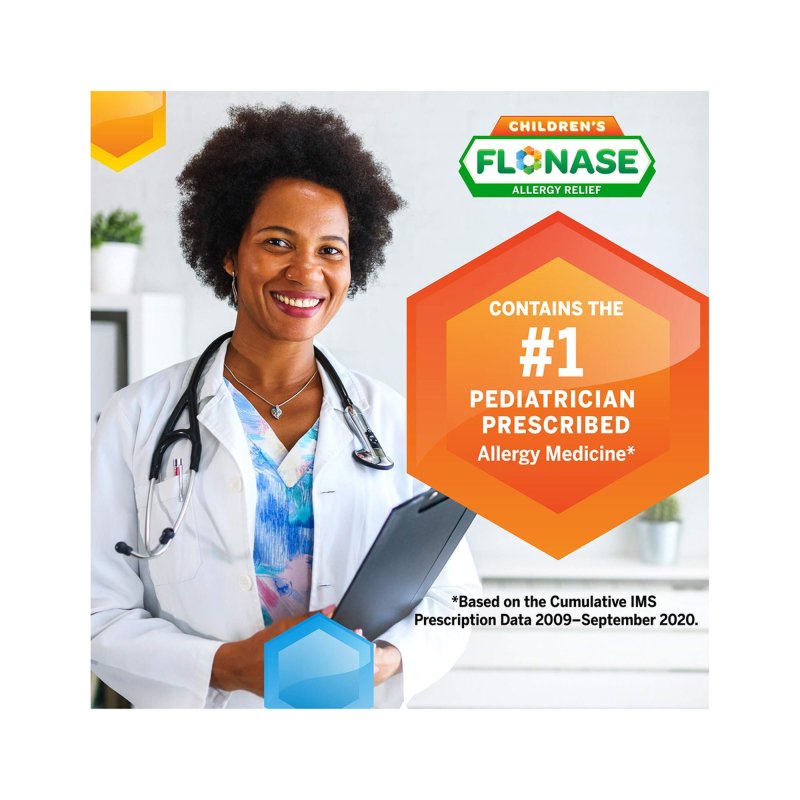 FLONASE KIDS ALLERGY RELIEF NASAL SPRAY PACK OF 6