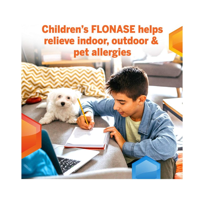 FLONASE KIDS ALLERGY RELIEF NASAL SPRAY PACK OF 6