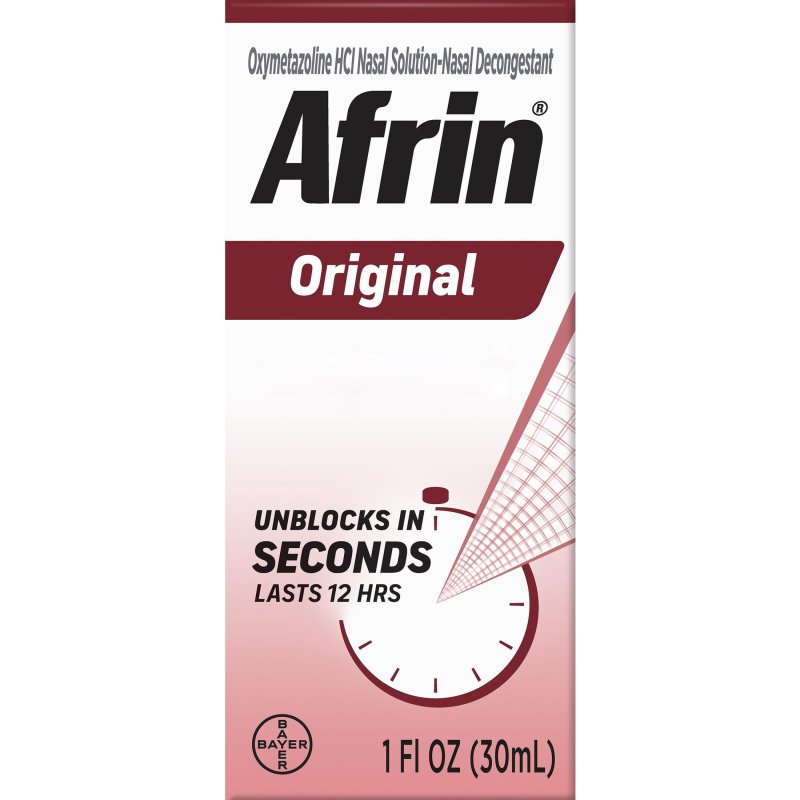 AFRIN ORIGINAL 12 HOUR NASAL CONGESTION RELIEF SPRAY 30ML