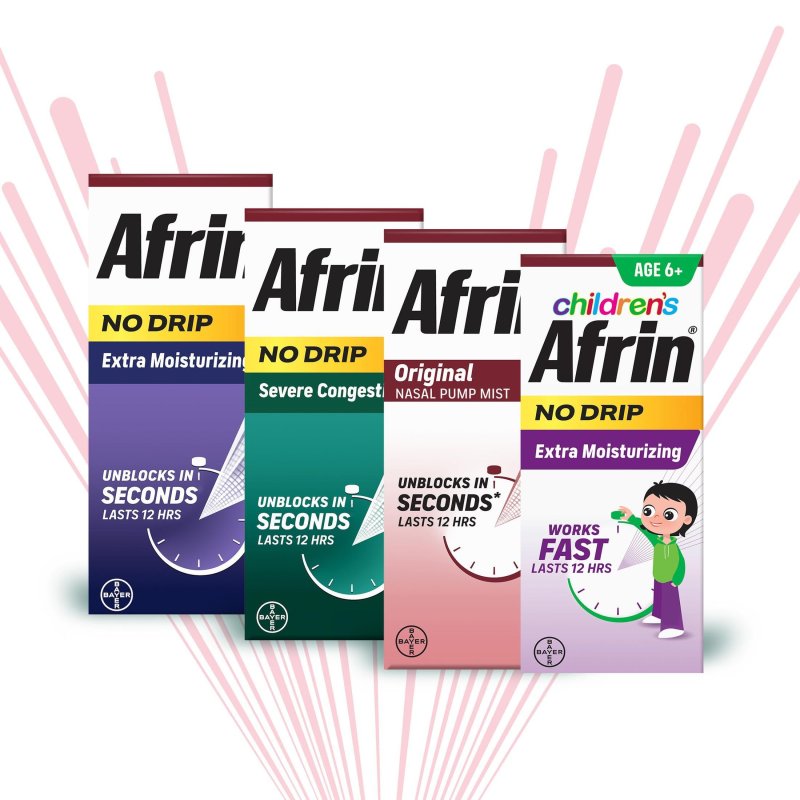 AFRIN ORIGINAL 12 HOUR NASAL CONGESTION RELIEF SPRAY 30ML