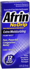 AFRIN NO DRIP PUMP MIST EXTRA MOISTURIZING 15 ML PACK OF 2