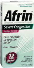 AFRIN SEVERE CONGESTION NASAL SPRAY 15 ML PACK OF 3