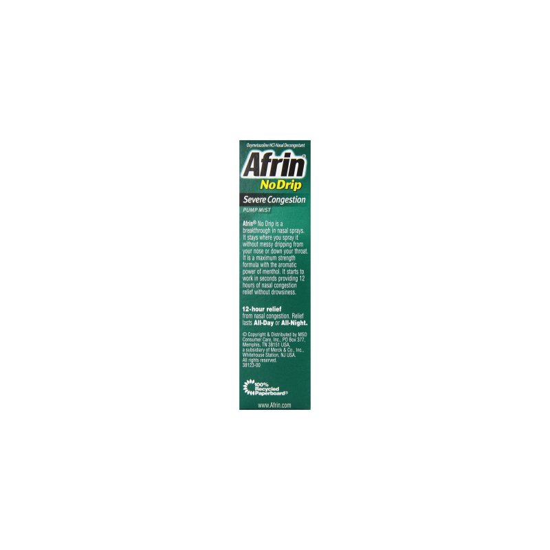 AFRIN NO DRIP SEVERE CONGESTION PACK OF 3 FOR FAST RELIEF FROM NASAL CONGESTION