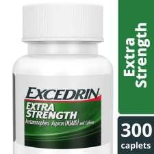 EXCEDRIN EXTRA STRENGTH CAPLETS 300 COUNT HEADACHE RELIEF