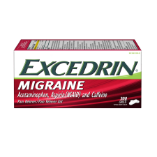 EXCEDRIN MIGRAINE CAPLETS 300 COUNT FOR FAST PAIN RELIEF