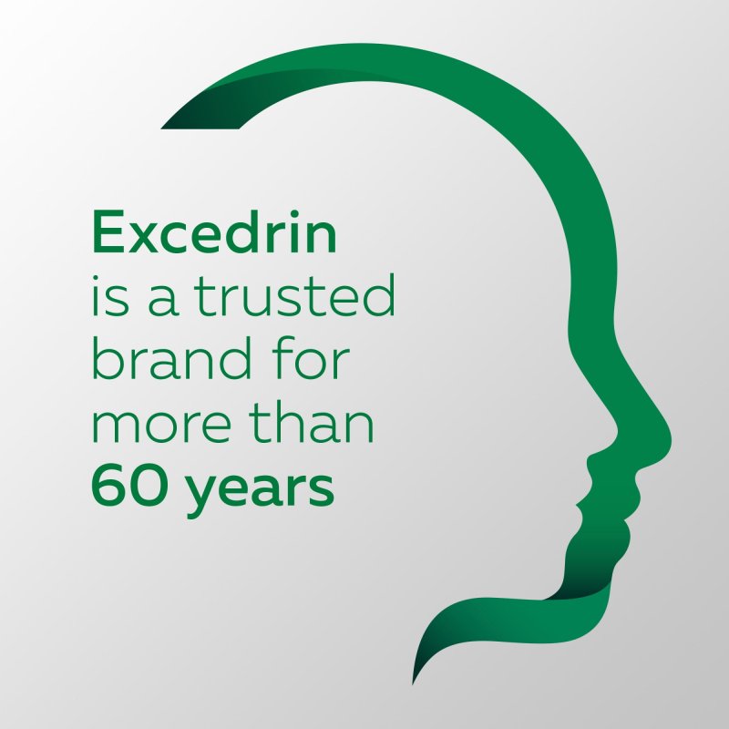 EXCEDRIN HEAD CARE PROACTIVE HEALTH DIETARY SUPPLEMENT WITH FOLIC ACID 110 CT