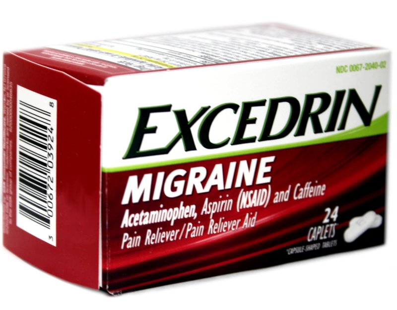 EXCEDRIN MIGRAINE ASPIRIN PAIN RELIEVER CAPLETS COUNT 1 HEADACHE PAIN RELIEF GRAB VARIETIES FLAVORS
