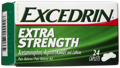 EXCEDRIN EXTRA STRENGTH PAIN RELIEVER CAPLETS - 24 CAPLETS