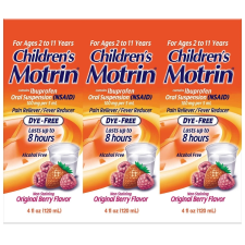 MOTRIN ORAL SUSPENSION 4 OUNCE PACK OF 3 CHILDRENS