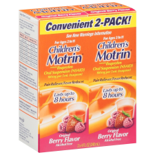 MOTRIN ORIGINAL BERRY FLAVOR SUSPENSION 2 PK OF 4 OZ CHILDRENS