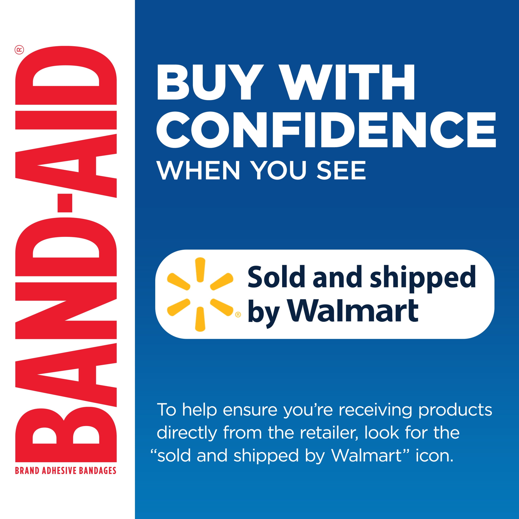 BAND-AID SMALL CUSHION CARE THICK GAUZE PADS 2X2 INCHES 25 COUNT